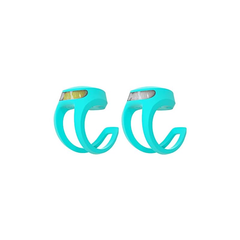 [Genuine Japanese Product] KNOG FROG V3 TWINPACK AWESOME AQUAMARINE Bicycle Front and Rear LED Lights (40 Lumens/20 Lumens) Lightweight Rechargeable