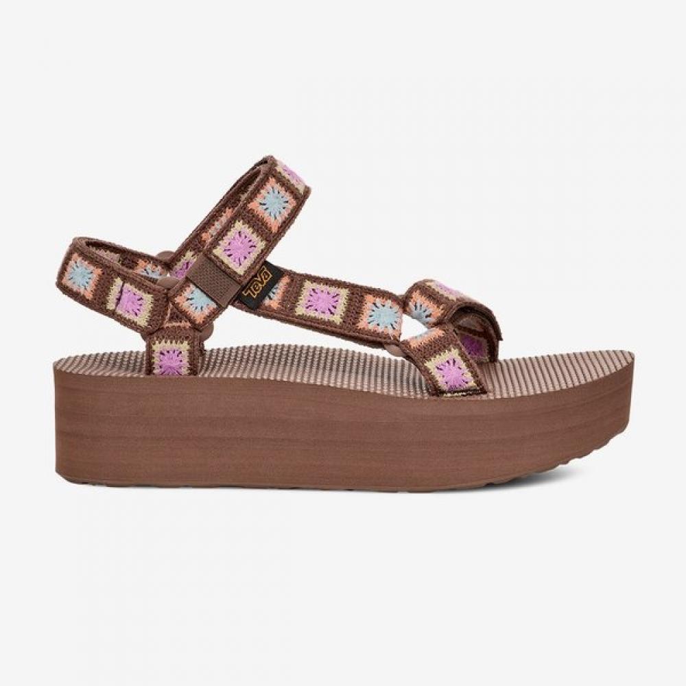 Teva Women S Frill Sandal Height increaSing Flatform univerSal Crochet Stvf2410 250