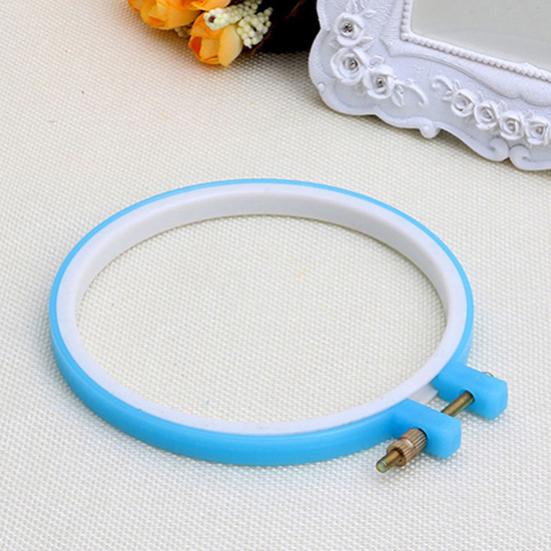 Kunststoff-Kreuzstichmaschine, verstellbarer Stickrahmen, Ring, Nähen, 13–27,5 cm