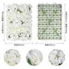 Simulation Rose Wall, Wedding Decoration Background Wall, Shopping Mall Window Decoration Simulation Flower Wall, Green Plant Grass Wall