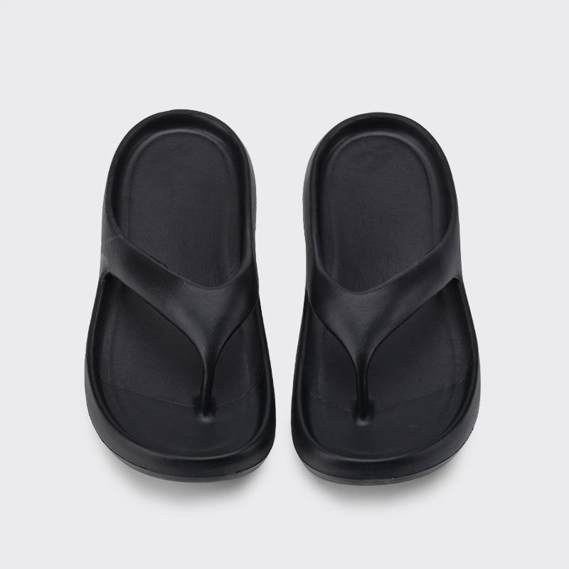 Silver Thick Bottom Flip-flops Fashionable Women Summer Wear Non-slip Out Casual Versatile Internet Celebrity Beach Cool Slippers