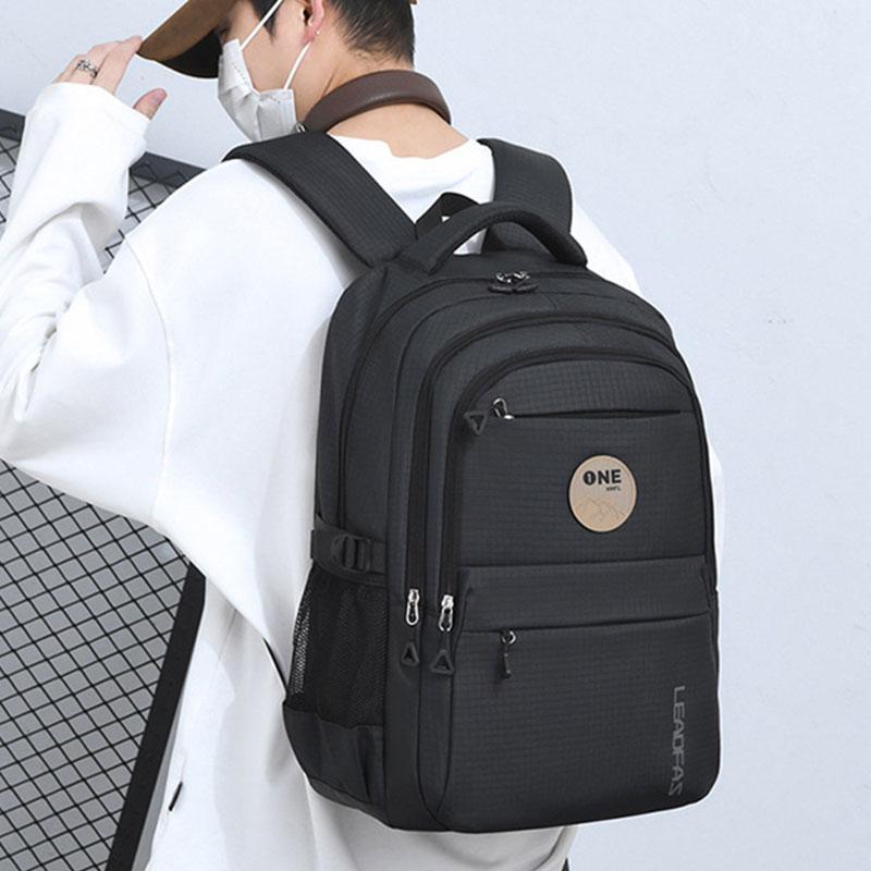 Fashion Women Backpack Nylon Checkered Waterproof Men Travel Backpacks Women's Laptop  Bag College Girls Boys School Backpack