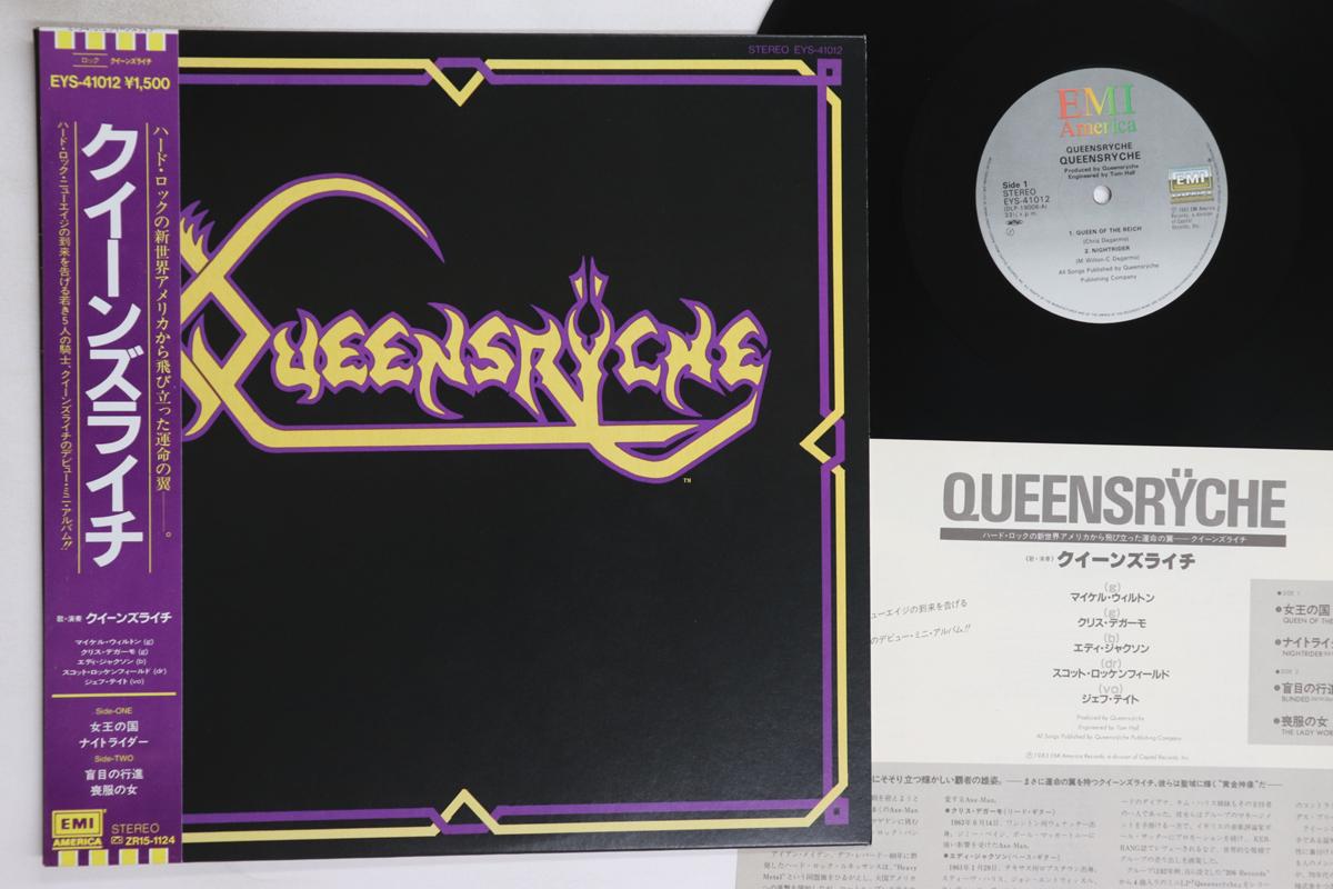 

12inch Record QUEENSRYCHE - Queensryche EYS41012 EMI AMERICA 1983 Japan Obi Metal Used