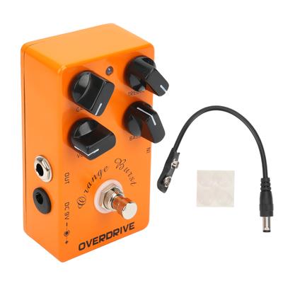 Overdrive Pedal Electric Guitar Effect Aluminum Alloy Shell Musical Instrument Accessory