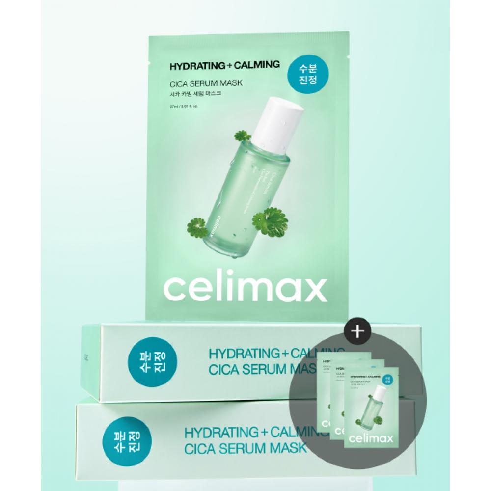 Celimax [23 Pack] Cica Serum Mask Pack 20 Sheets+3 Free NONE