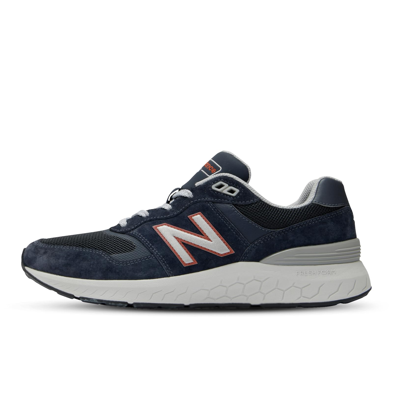 

New Balance MW880 v6 Fresh Foam Обувь для ходьбы NR6 4E, широкая, мужская, (NAVY), 24,0 см,