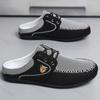 Men's Slippers Comfortable Non Slip Outdoor Fashion Slippers Summer 2025 Large-size 45 46 47 48  Outdoor Sports Half Slippers