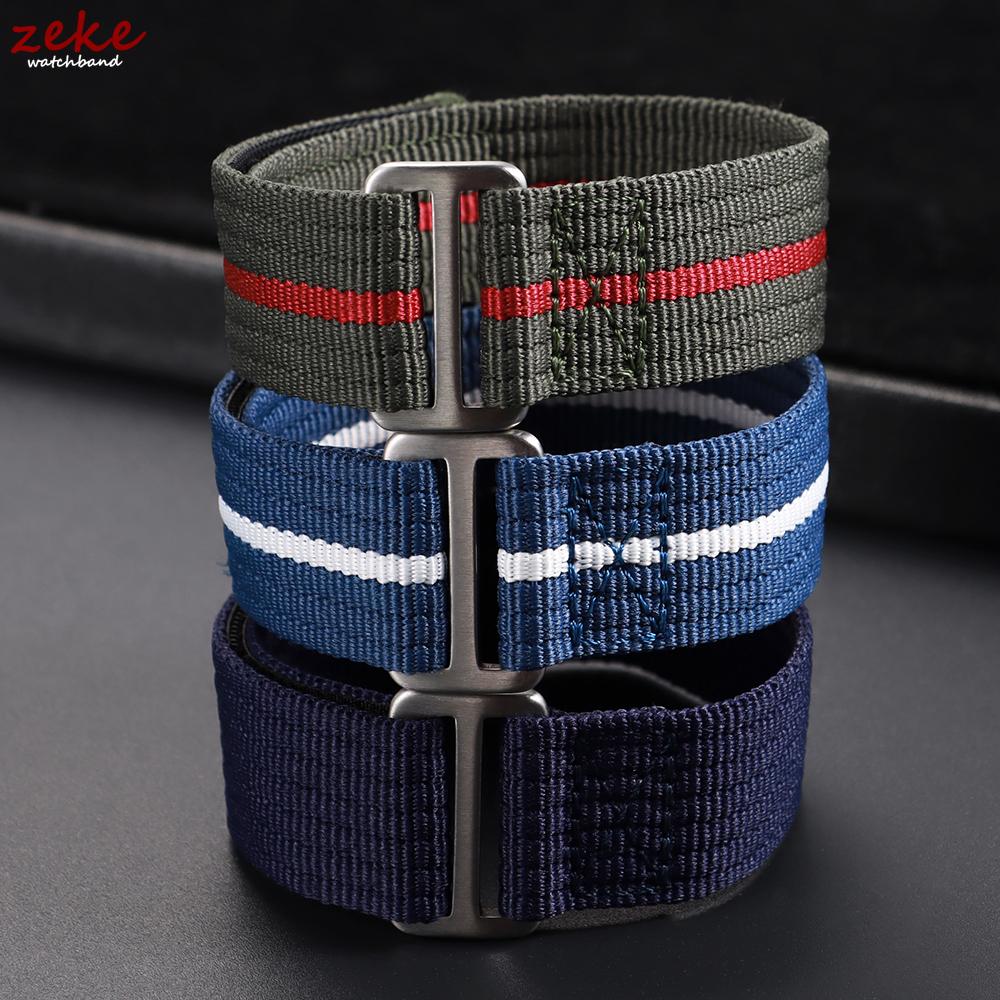 High Quality Nylon Watch Strap 20mm 22mm  for Seiko for Tudor Textile Military Sport Men Band Men Women Replacment Bracelet Belt