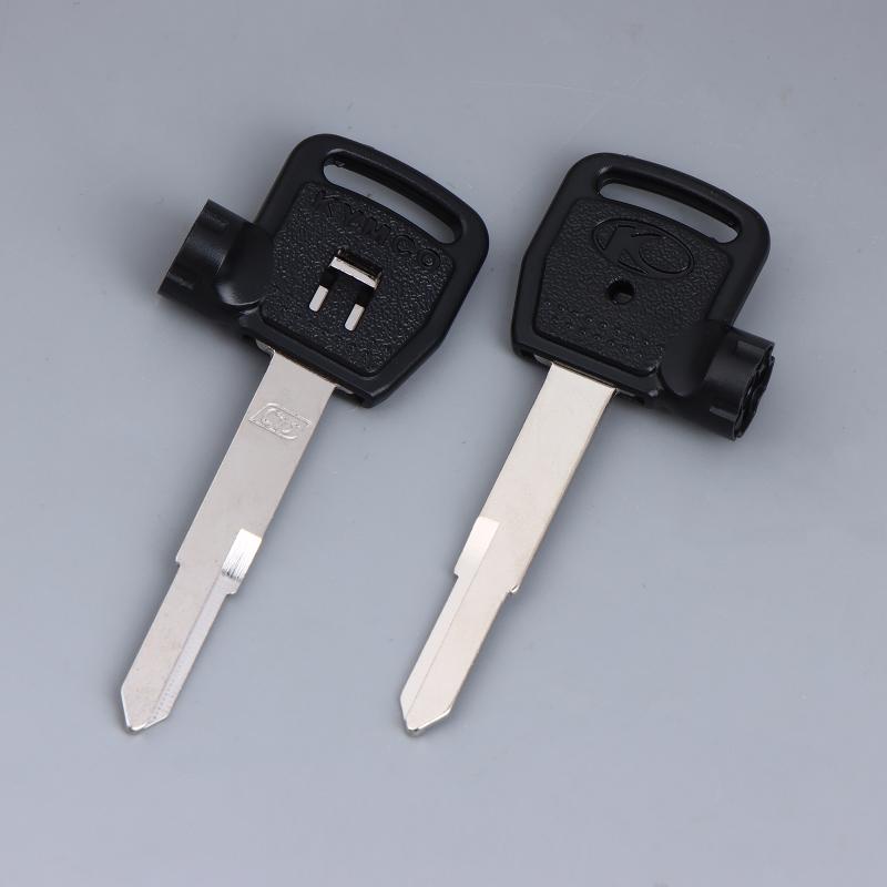 1Pcs Blank Key Motorcycle Replace Uncut Keys For Kymco Scooter Magnet Anti-Theft Lock Ct250 300 400 Racing Kcc Acc Dynamic