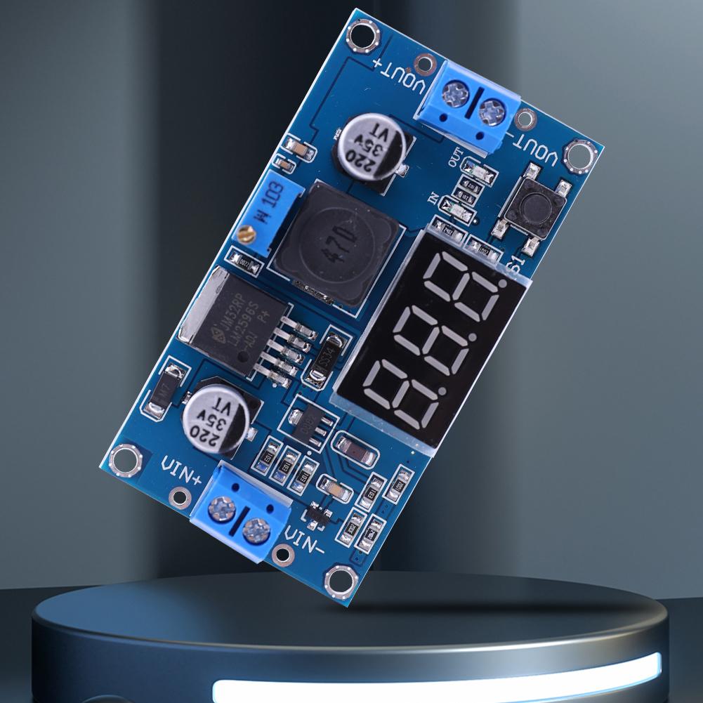 LM2596 Electronic Voltage Stabilizer Input 25V-40V Output 1.25V-37V Variable Volt Regulator High Efficiency Power Supply Module