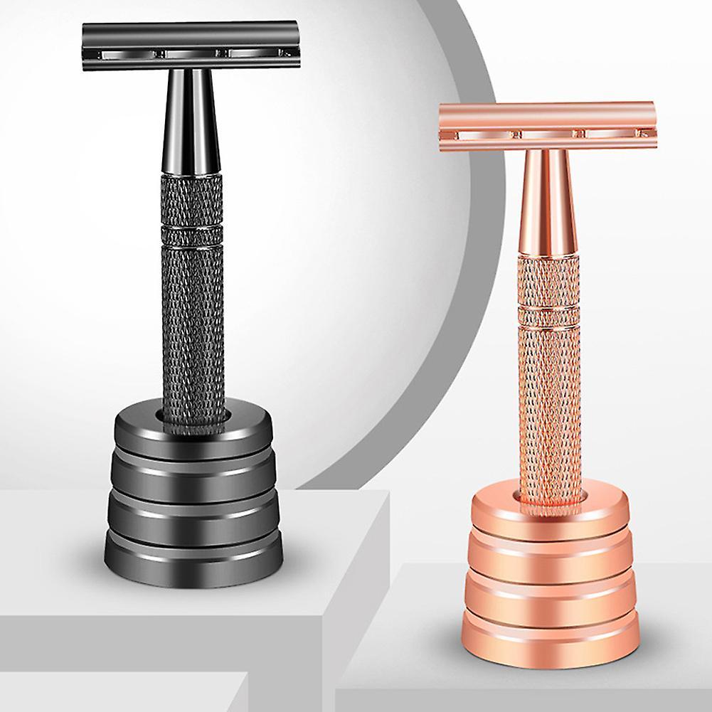 Classic Double Sided Bladed Manual Razors Portable Replaceable Razors Heads Shaver for Beard Body Hair