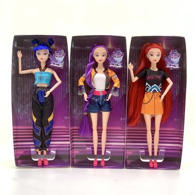 Nové panenky Hračky Kpop Lovci démonů Akční figurky Hračky Rumi Mira Zoey Krásná princezna Panenky pro miminka Plastová DIY hračka pro dívky