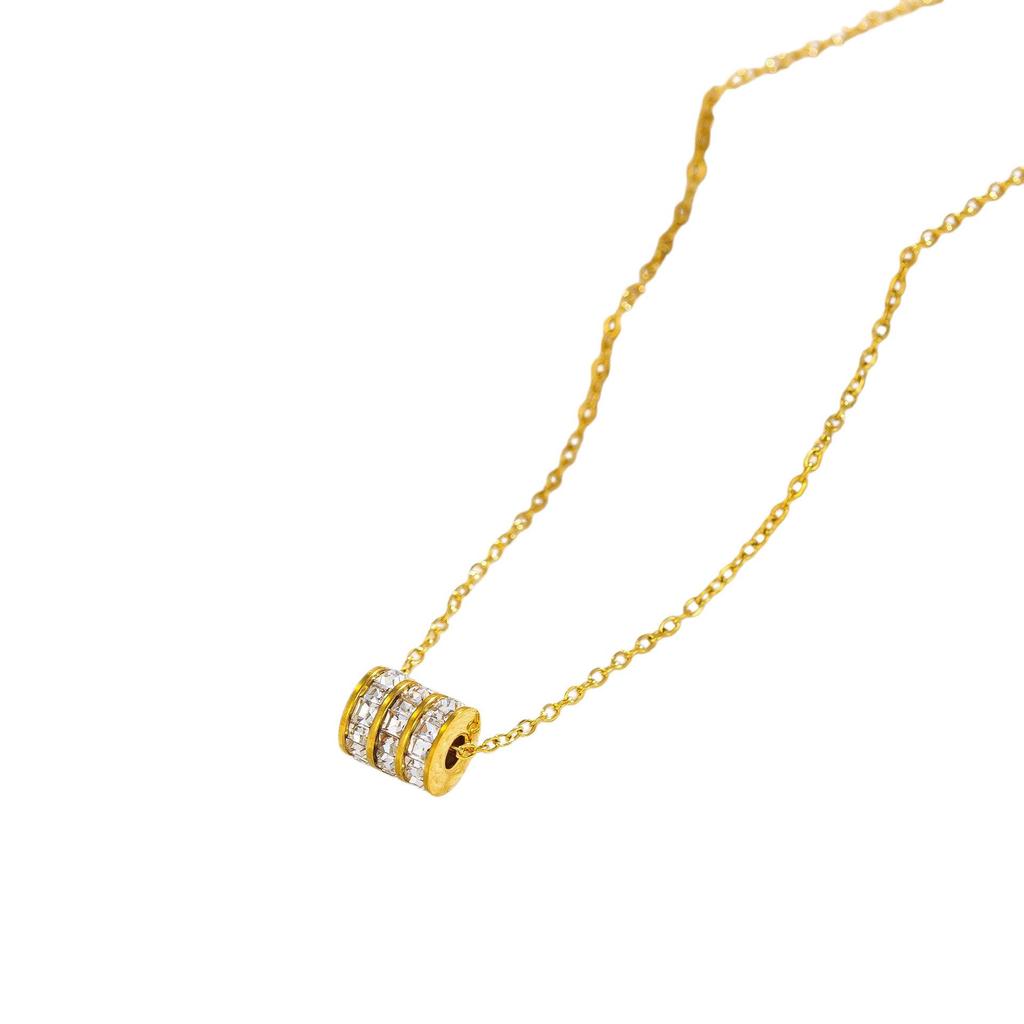 Elegant Titanium Steel Clavicle Necklace – Non-Fading, Simple Luxury, Personalized Niche Jewelry