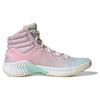 Adidas Pro Bounce Mid 2018 Rosa Blå Unisex Sneakers Hvit IG4496