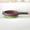 1pc Durable Folding Water Scoop Large Thickened Plastic With Long Handle For Kitchen & Bathroom Use Hair Washing
