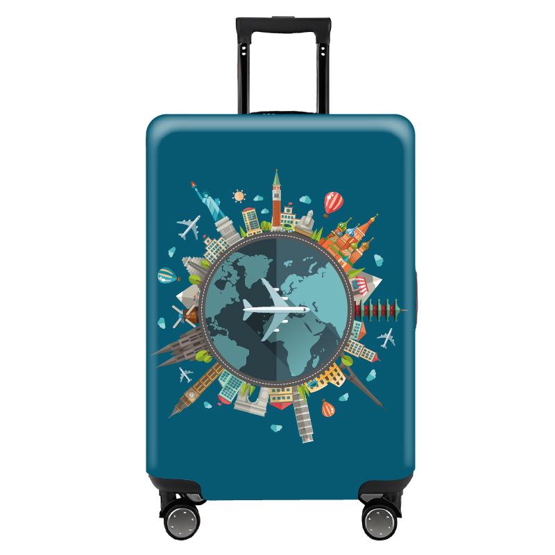 Elastic Trolley Suitcase Cover - Fits 18/24/26/29 Inch