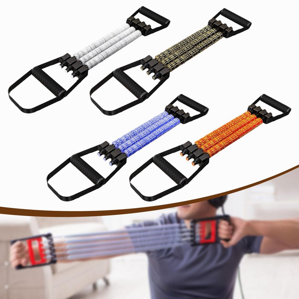 Chest Expander Muscle Training Exerciser for Strength Training Home Gym