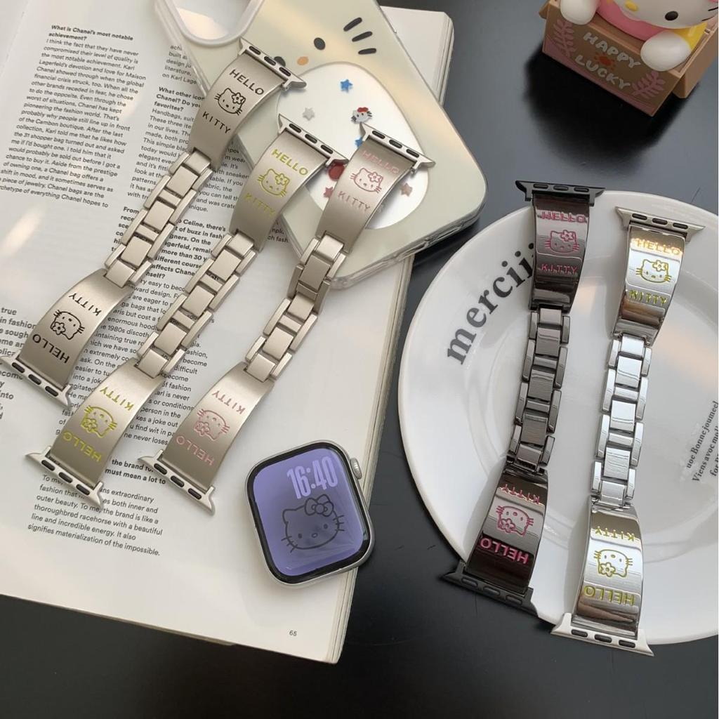 Kompatibles Katzenarmband für Apple Watch Serie S11/10/9/8/7/6/5/SE - 20mm Band