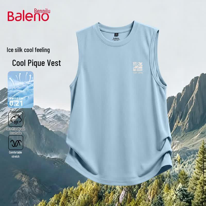 Baleno Men s Loose Fit Sleeveless T-Shirt XL
