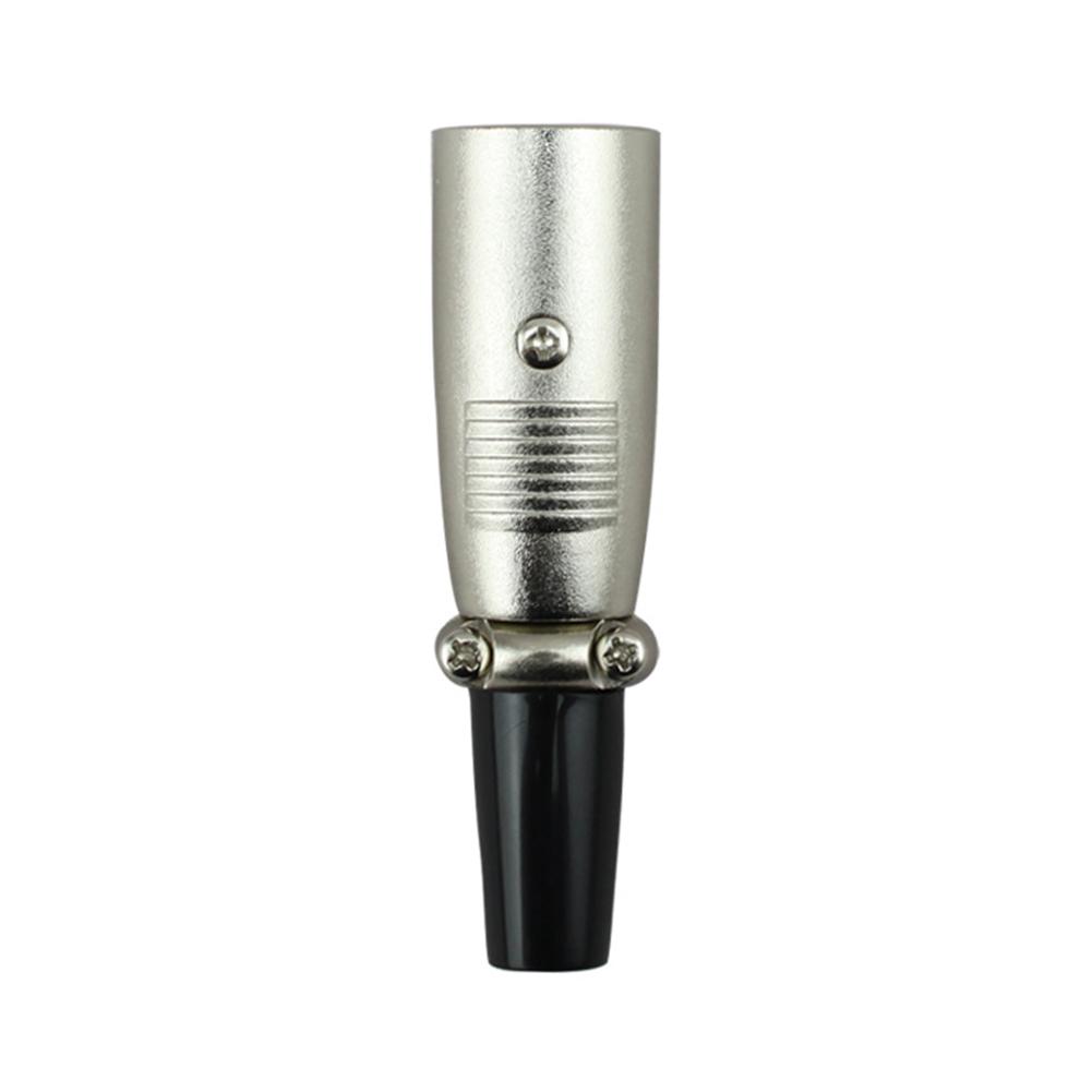 P676 3 Pin Male Plug Head Microphone Cable Mixer Plug