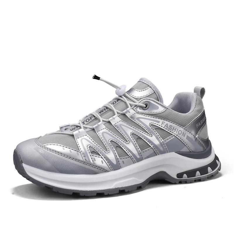Men's Shoes 2025 New Summer Go Out Lace-free Versatile Casual Sports Shoes Outdoor Lightweight Breathable Dad Trendy Shoes