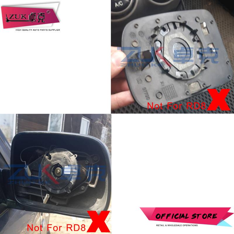 ZUK Links Rechts Beheizbare Rückspiegel Seitenspiegel Glas für CR-V CRV 1996-2006 HRV HR-V 1999-2002 76253-SPA-H01 76203-SPA-H01
