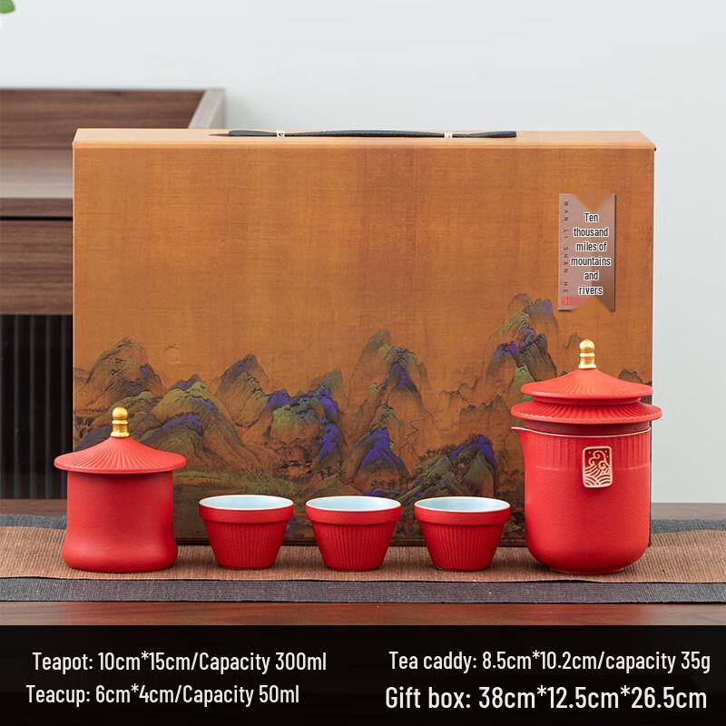 Ailan Huijia ME Forbidden City Travel Tea Set