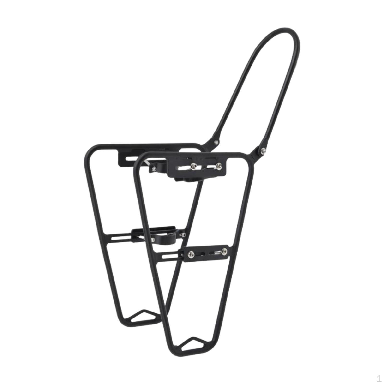 

Передний багажник для сумки, для сумки, Легко устанавливаемый аксессуар, Практичный и простой в установке. No Front Rack