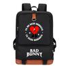 Ins Internet Celebrity Popular Singer Bad Bunny Backpack School Bag Computer Bag