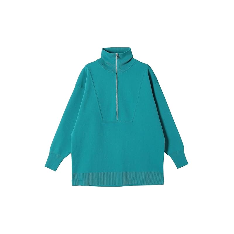 

[Ships Any] H:POLYMARU HALF ZIP PO 726040015 Blue1 ONE SIZE-(ONE SIZE)