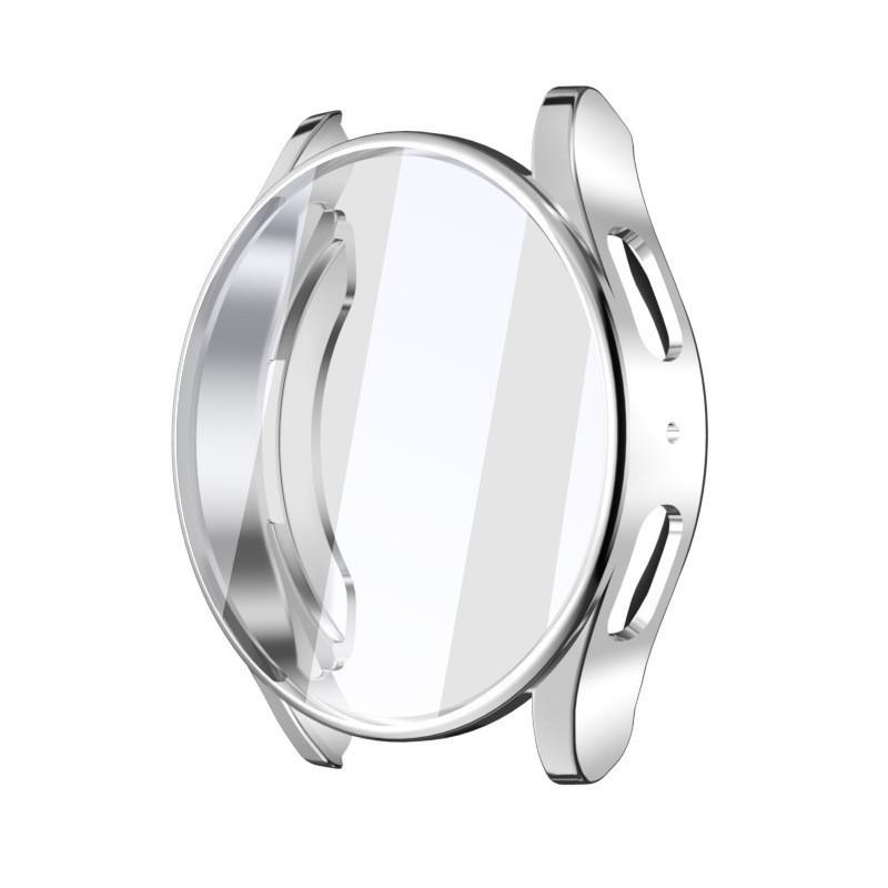 Kryt z TPU s plným pokrytím, galvanicky pokovený, pro Samsung Galaxy Watch 7/6/5/4 (40 mm/44 mm)