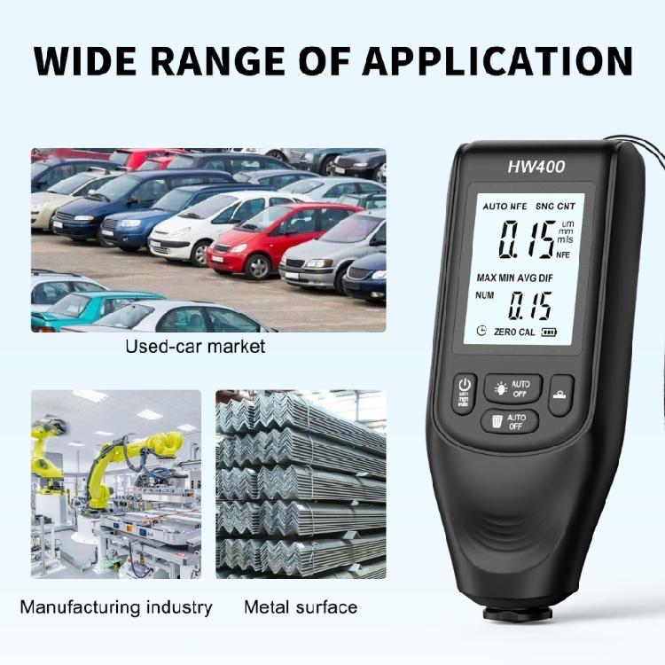 Multifunction Coating Thickness Gauges Automotive Paint Inspection Tool Quick Read Automotive Paint Thickness Gauges Easy Use