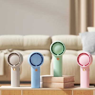 Mini-Handventilator Hohe Geschwindigkeit Wind USB-wiederaufladbar Sommer-Kühlventilator Tragbar Outdoor-Reise Kleiner persönlicher Ventilator