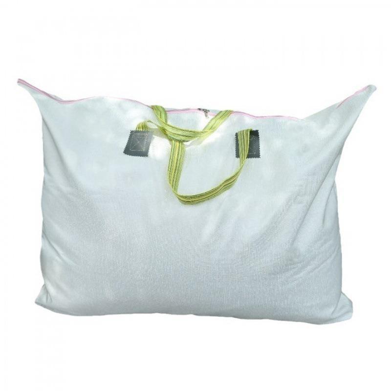 1Pc Random Color Large Capacity Storage Bag - Waterproof Foldable Moving & Laundry Bag, Washable Organizer For Clothes & Bedding