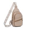 PU Chest Bag Large Capacity Retro Women's Shoulder Bag