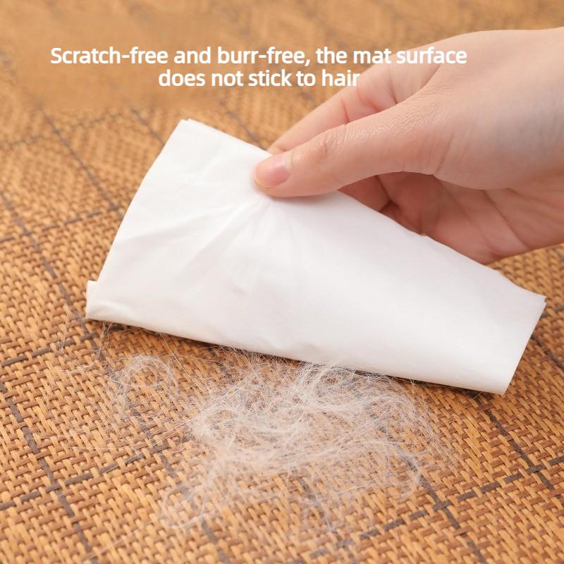 Dog Cooling Mat Summer Pet Cooling Rattan Woven Mat Cold Bed for Small Medium Dog Cat Breathable Durable Pet Ice Pad Pet Bed