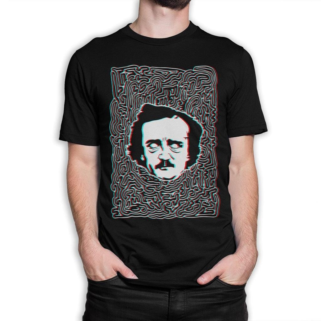 Edgar Allan Poe Graphic T-Shirt, Men's Women's All Sizes (pfa-285)
