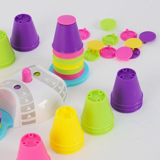 Casbee Board Game Stacking Cups According To Color, Popular Korean Game