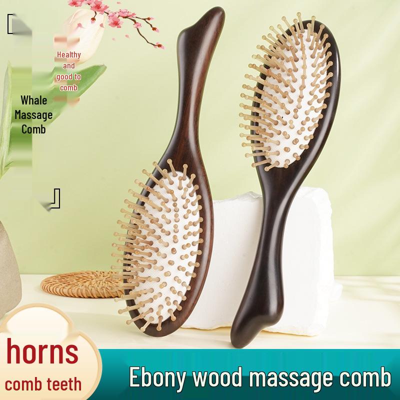 

Ebony Airbag Massage Comb for Scalp and Hair Growth