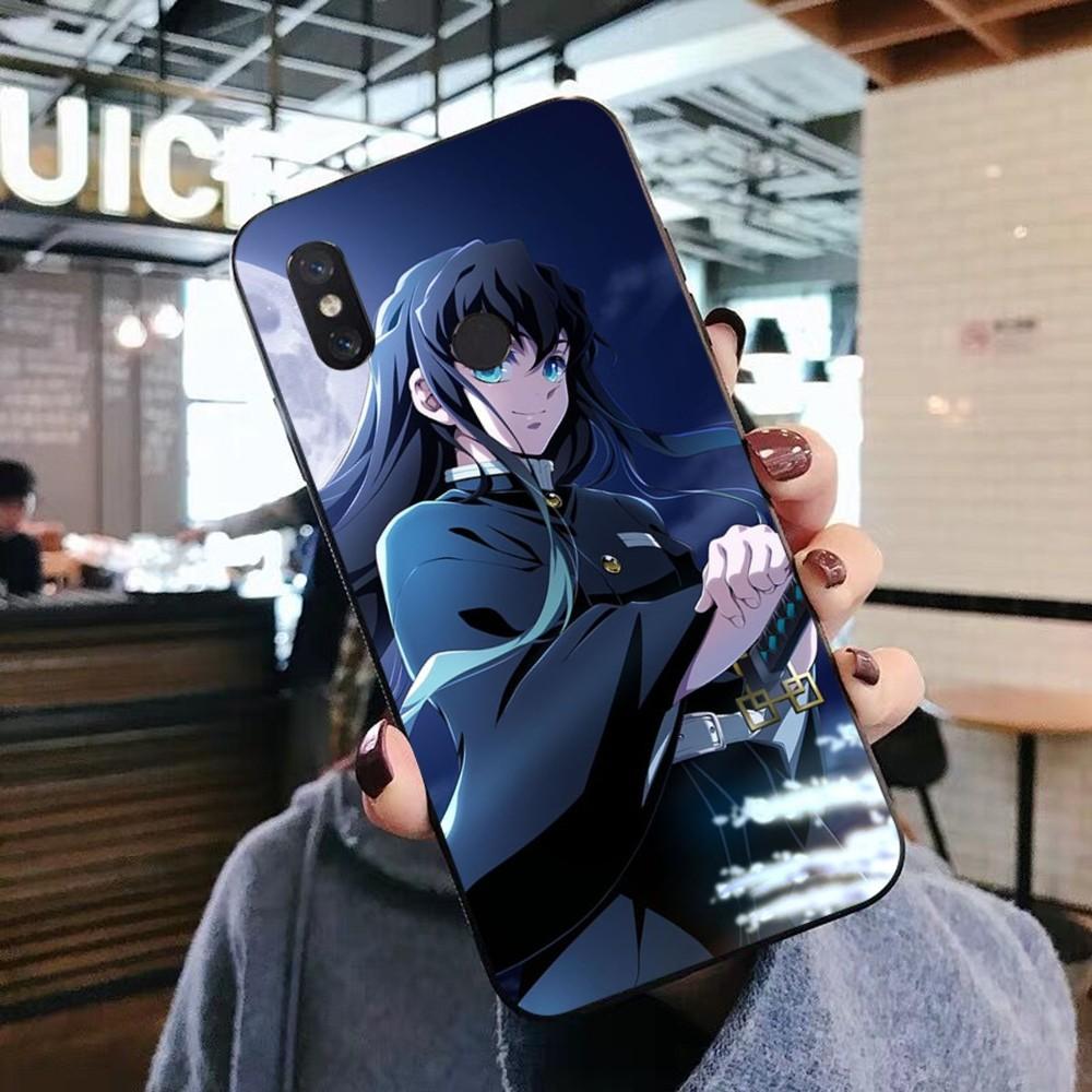 M-Muichiro Cartoon T-Tokito Phone Case For Xiaomi Mi 5X 8 9 10 11 12 Lite Pro 10T PocoX3pro PocoM3 Note 10 Pro Lite