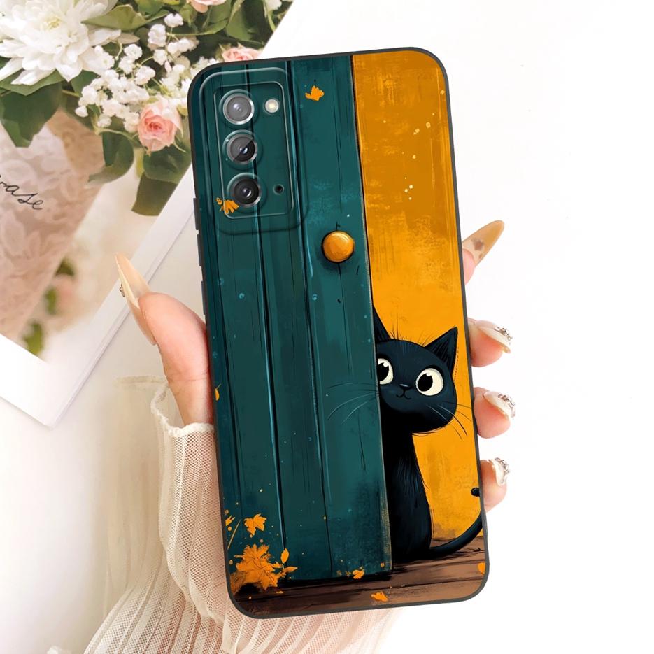For Samsung Galaxy Note 20 Case SM-N980F Cute Rabbit Cartoon Cover Soft Silicone Case For Samsung Note 20 Ultra Note20 5G Fundas