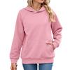Solid Casual Loose Hoodies For Woman 2025 Autumn Designer Women's Oversized Long Sleeve Pullover Sweatshirts Vintage Female Tops