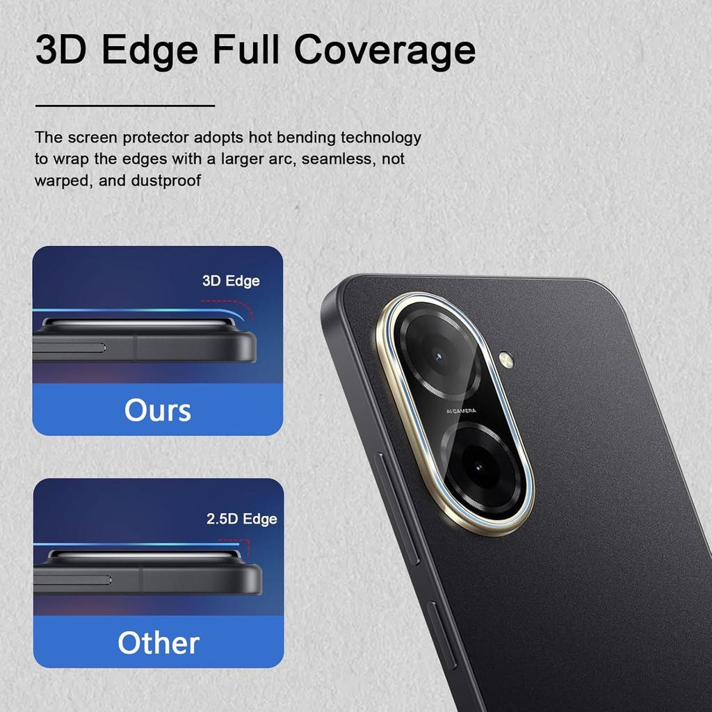 2Pcs Camera Lens Tempered Glass Protector for Xiaomi Redmi A5 Camera HD Clear Glass Protectors for Redmi A5 Lens Cover