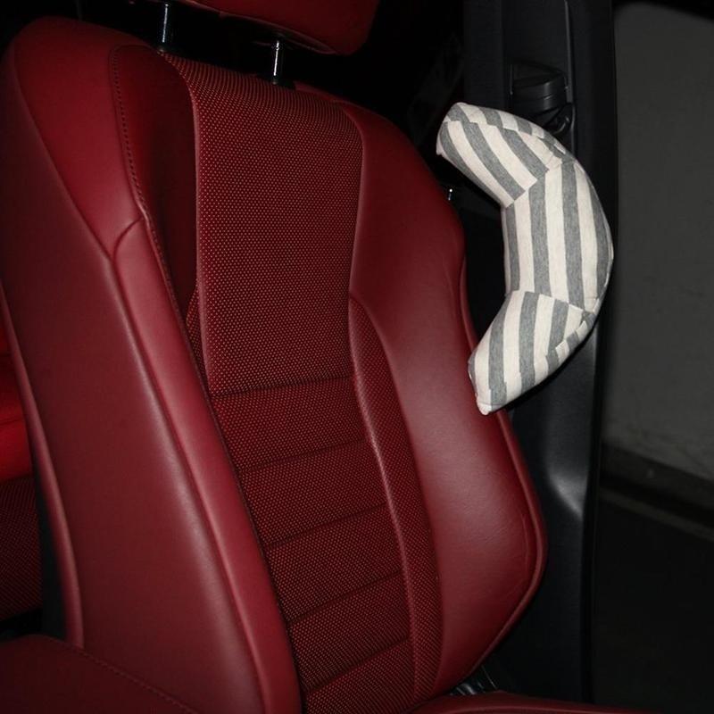 Dětská autosedačka opěrka hlavy / Ochrana krku pro miminka cestovní polštář na hlavu