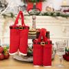 Christmas Decorations Candy Bag Wine Bottle Holder Santa Pants Lovely Treat Bags Sacks Stocking Filler Kids