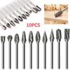 Drill Bits Power Tools Carbide Cutter Rotary Burrs Drill Grinder Carving Bit Double Cut 45-50mm Rotary Power Tools