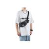 New MLB Monogram Collection Polyester Combo Bag One Shoulder Crossbody Fanny Pack Regular Unisex Black 3AHSM012N-50BKS