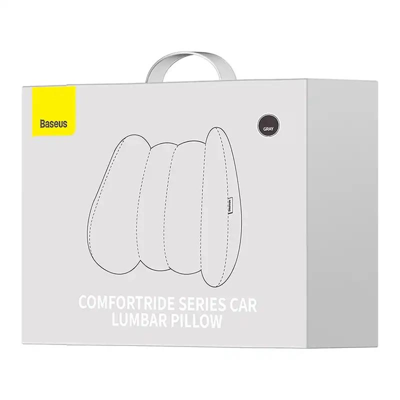 Dodatkowa Poduszka Lędźwiowa Do Samochodu Baseus Comfort Ride (Szary)