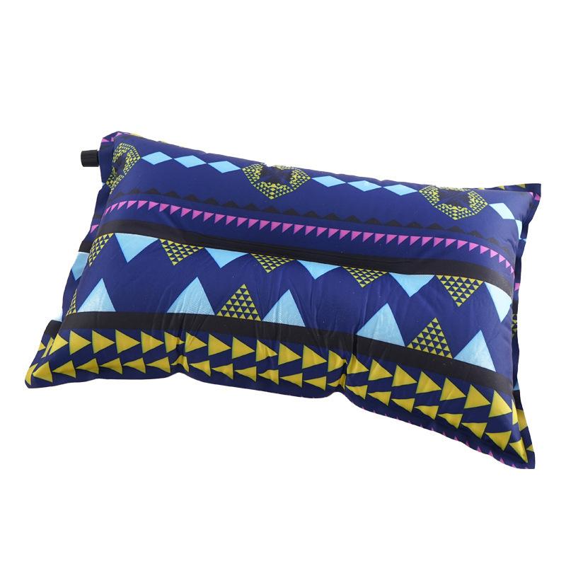 Outdoor Automatic Inflatable Pillow Leisure Tent Camping Sleeping Pillow Car Travel Pillow