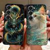 Casing For Tecno Spark 40Pro KM6 Cover For Techno Spark 40 Pro Case Silicone Luxury Butterfly Love Fashion Flowers Cool Painted